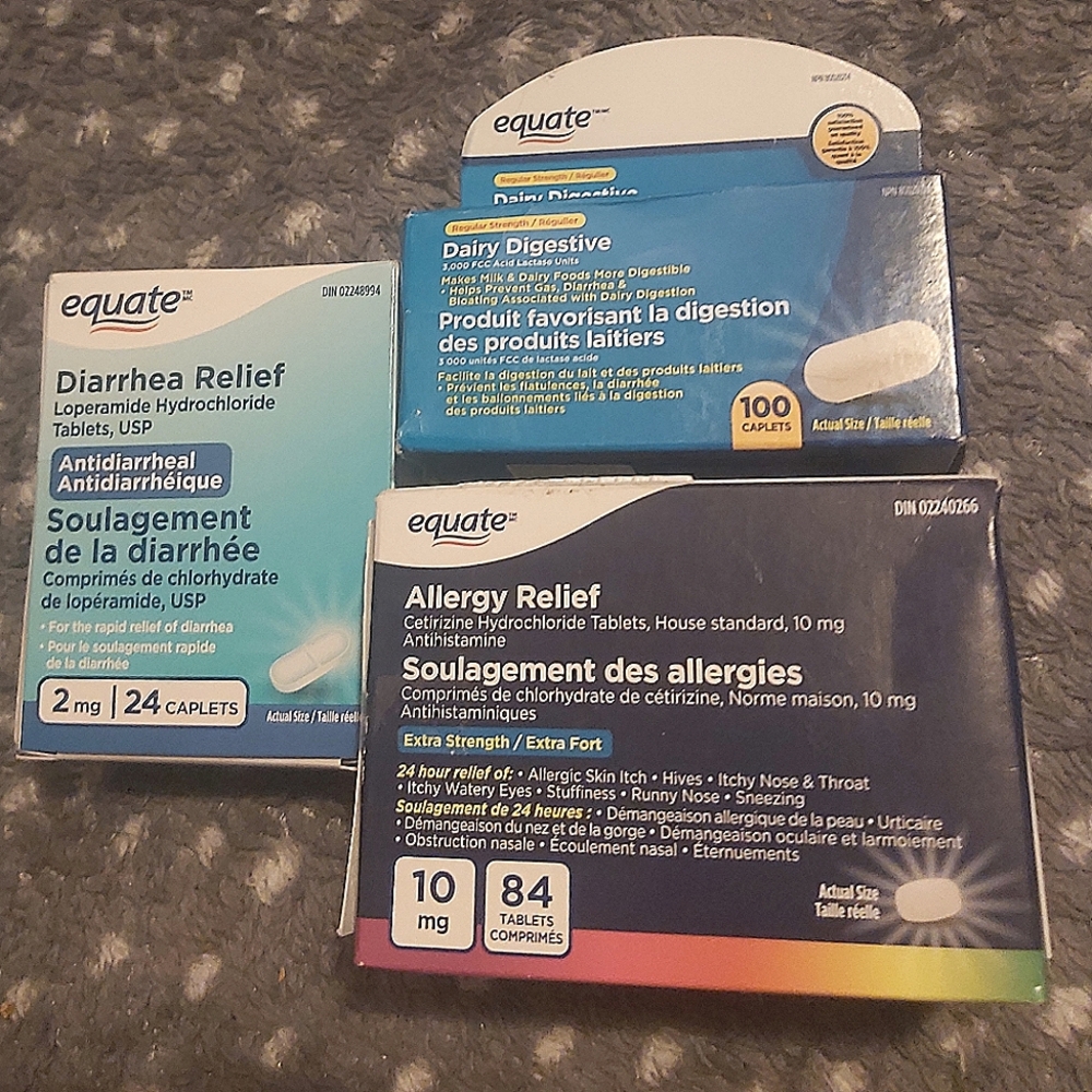 Digestive & Allergy Relief Medication